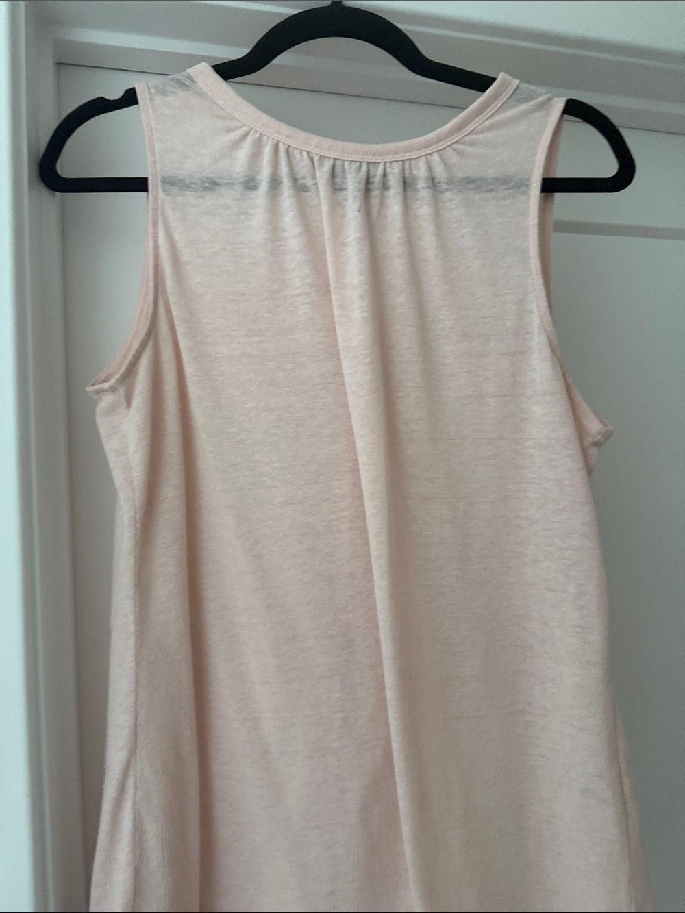 Banana Republic Pale Pink Sleeveless Tank
